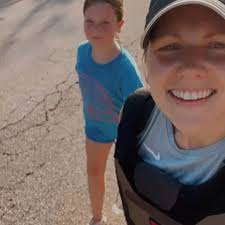 Thankful to live in the USA 🇺🇸 , Izi and I competed our annual 5k this  morning...plus an extra mile