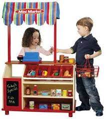 Battatt Wooden Mini Market Kidlantis Kids Play Store Kids Market Kids Market Stand