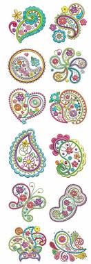Paisley Necklace Patrones De Bordado Bordado Bordado Mejicano Generalmente, cuando vamos a bordar, nos encontramos con que necesitamos transferir un dibujo a la tela para que sus lineas nos sirvan de guia. paisley necklace patrones de bordado