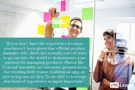 Who Says Getting A Product Manager Title Is The Only Way To Jumpstart Your Experience In Product Management Suz How To Memorize Things Interview Moral Compass