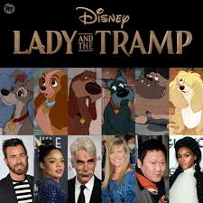 Disney has unveiled the logo and announced the voice cast for the upcoming  live-action version of Lady and the Tramp.