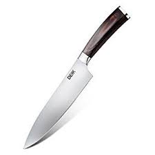 Amazon Com Deik Chef Knife Kitchen Knife Stainless Steel With Sharp Blade High Carbon Professional 8 Inch Chef Knife Ergo Kitchen Knives Chef Knife Knife