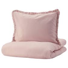 Cogal® ti consiglia di acquistare 4 disponibili anche federe cuscino 40x40 e 60x60 per abbellire il tuo letto. Kranskrage Copripiumino E 2 Federe Rosa Pallido 240x220 50x60 Cm Ikea Svizzera