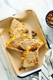 Simple Breakfast Quesadillas Recipe Cookie And Kate