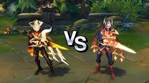 High Noon Talon vs High Noon Talon Prestige Edition Skins Comparison  (League of Legends) - YouTube