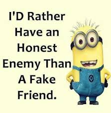 In this blog, we have 10 of the best minion quotes for friends. Fake Friends Funny Minion Pictures Minions Funny Fake Friends