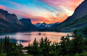 Wallpaper Nature Landscape Mountain Lake Trees Images For Desktop Section Priroda Download