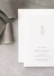 Simple Wedding Invitation Sample Nichole Letterpress Minimalist Wedding Invitations Minimal Wedding Invitation Letterpress Wedding Invitations