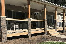 Precast concrete columns precast concrete columns architectural columns manufactured and installed by artistic statuary. Faux Stone Pillars 6 Stacked Stone Colors Genstone