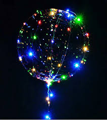 Quedan muy bien en las fotos. Globo Cristal Led Flores Scorpio
