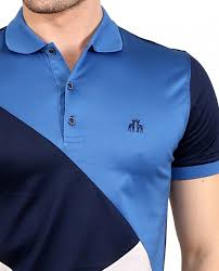 Karaca Erkek Slim Fit T Shirt Indigo Indigo Fit Polo