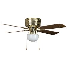 Enjoy free shipping on most stuff, even big stuff. Concord Fans Hugger Schoolhouse Series 42 In Indoor Polished Brass Ceiling Fan 42hug4bb Yg6 The Home Depot Brass Ceiling Fan Ceiling Fan Ceiling Fan With Light