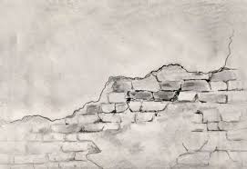 Daily Drawing No 162 Deteriorating Wall Re Just Draw One Thing Today Daily Drawing Drawing Exercises Watercolor Artists