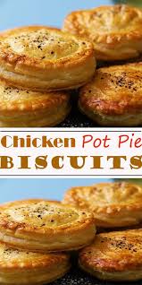 Chicken Pot Pie Biscuits Chicken Potpie Biscuits Chickenpotpiebiscuits In 2020 Easy Biscuit Recipe Recipes Pot Pies Recipes