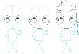 Como Dibujar Chibis Anime Mujer Y Hombre Tutorial Paso A Paso Dibujanime Ver más ideas sobre bases dibujo, base para dibujar, bocetos bonitos. como dibujar chibis anime mujer y