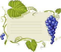 Purple Grape Theme Bulletin Board Vector Ad Ad Ad Theme Vector Board Grape Vine Drawing Grapes Purple Grapes