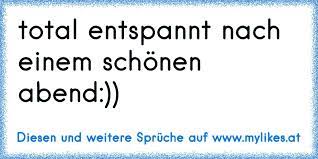 Total Entspannt Nach Einem Schonen Abend