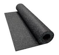 Courage GymFloor 48-in W x 180-in L x 0.315-in T Loose lay Rubber Gym Floor  Roll ( 60-sq ft )