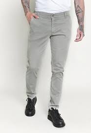 Calça esporte fino masculina cinza clearance