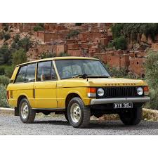 Range Rover Yellow 1970 Almost Real Alm8110103 Miniatures Minichamps