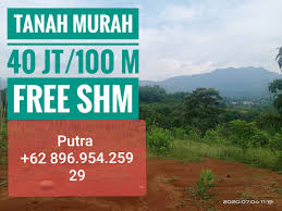 Sewa tanah dan jual tanah murah di jakarta, bogor, bekasi, depok, tangerang, bali, bandung, surabaya, jogja, semarang, dan pasang iklan keterangan: Jual Tanah Kavling Murah Bogor Wa 089695425929 Home Facebook