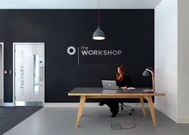 The Workshop Offices By Guy Hollaway Feature A Tubular Steel Slide Office Design Office Interior Design Office Interiors