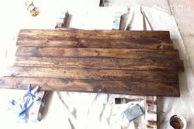 Build A Rustic Sofa Table Make New Wood Look Old Deeply Southern Home
