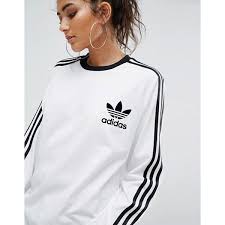 Adidas Black And White Long Sleeve Shirt Pinterest