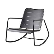 Cane Line Schaukelstuhl Stuhl Aus Aluminium Www Milanari Com Gartensessel Schaukelstuhl Maritime Mobel