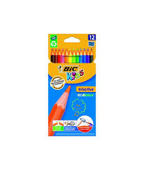 See more of coloured pencil parties for kids on facebook. Bic Colored Pencils Kids Evolution Pouch 12 Pcs 8290291