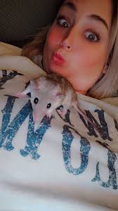 Baby enjoying over ripped banana. Yummy, banana with a side of cat food.