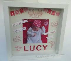 Bilderrahmen Zur Geburt Bastelarbeiten Baby Geschenkideen Baby Geschenke
