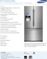 The temperature set points are usually controlled electronically, or with a dial, and in some cases, the temperature difference can be programmed, but is normally preprogrammed. Samsung Ref Specsheets Rfg299 If Not Then Rfg299 Spec