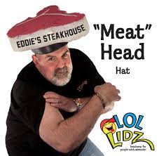 Custom Advertise Your Restaurant Supper Club Or Steakhouse With This One Of A Kind Foam Novelty Hat Creative Halloween Costumes Punny Costumes Best Gag Gifts