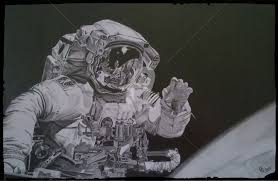 L'agence spatiale européenne recrute, voici tout ce que vous devez savoir pour devenir astronaute. Astronaute Drawing By C G Dessins Artmajeur