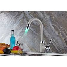 la paz kitchen sink faucet with led