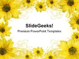 Fresh green broccoli powerpoint templates: Flowers Background Nature Powerpoint Templates And Powerpoint Backgrounds 0711 Powerpoint Themes
