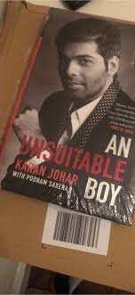 An Unsuitable Boy By Karan Johar Karan Johar Boys Bookstagram