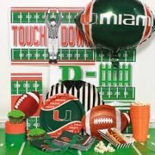 Birthday Ideas In Miami Miami Hurricanes Themed Party Theme Party Supplies Dash Miami Hurricanes Party Supplies Dash Miami 10th Birthday Parties Hurricane Party Dolphin Party