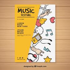 Music fest student council poster. Free Creative Music Festival Poster Template Svg Dxf Eps Png Download Free Svg Cut Files