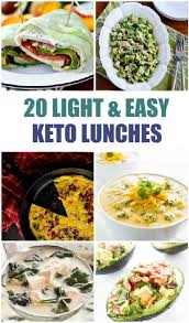 If You Are On The Keto Diet And Needing Easy Lunch Ideas Then These 20 Light And Easy Keto Lunches Are Perfect For Lean And Green Meals Keto Recipes Easy Meals
