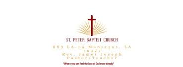 The company's filing status is listed as good standing and its file number is 1039871. St Peter Baptist Church Home Facebook