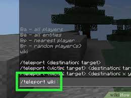 How you do this depends on which platform you're playing on: 3 Ways To Teleport In Minecraft Wikihow