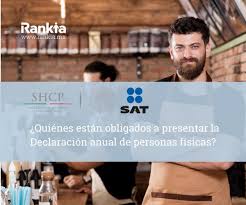 Dentro de la página del sat en el apartado de declaraciones anuales para personas físicas, hay un sub apartado llamado. Quienes Estan Obligados A Presentar La Declaracion Anual De Personas Fisicas Rankia
