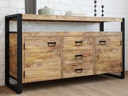 ️migliori cassetti impilabili in legno nel catalogo di joom. Credenza Harlem 2 Ante E 3 Cassetti Legno Di Mango