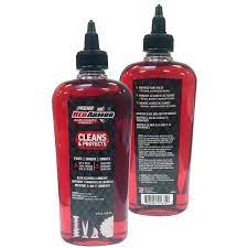 I use a machine oil applicator, but a paint brush or oil covered rag would do the job too. Echo Red Armor 12 Oz Blade Cleaner And Lubricant 4550012 The Home Depot