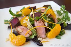 Warm Duck Salad With Roasted Beetroot Recipe Beetroot Recipes Recipes Beetroot
