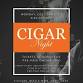 Cigar Night on October 27th event image
