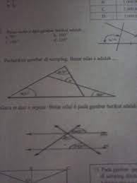 Besar sudut x adalah … 120° x° a. Perhatikan Gambar Disamping Besar Nilai X Adalah Brainly Co Id