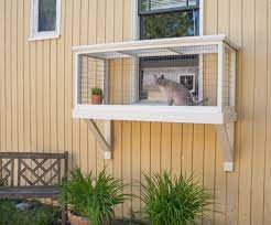 ) if you google outdoor cat enclosures and outdoor cat run you will find lots of sites with excellent photos. It S Easy To Build A Diy Catio For Your Cat Catio Spaces